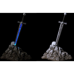 2 oz Kamerun 2025 Antique Emaille UV-Effekt Steinaufsteller - EXCALIBUR - Das Legendäre Schwert von König Artus - Legend of the Sword - 2000 Francs - Innovativserie !