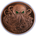 5 oz  Kupfer Round Mint Kapsel - Der Kraken The Kraken-...