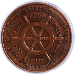 5 oz  Kupfer Round Mint Kapsel - Der Kraken The Kraken- GLOW-in-the-DARK - Nachtleuchtend - ECHTBILDER - Real Photos