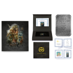 2 oz GERMANIA 2025 - UII GOTT der JAGD - GOD of HUNTING - Germanische Götter 5. Ausgabe - Germania Mint - Silbergussbaren Antique Finish