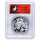 30 g China 2025 PCGS MS70 - Panda - Silberpanda - YIN YANG Label - Silber First Strike 10 Yuan