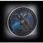 1 oz Silber Round 2025 COLOR -  ZOMBIE ELEFANT / ELEGAUNT...