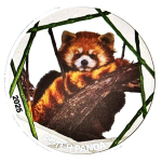1 oz  Deutschland 2025 Proof - ROTER PANDA - Coin Card...