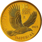 1/10 Unze Gold Spanien 2025 Reverse Proof - Kaiseradler -...