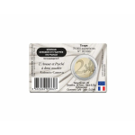 2 Euro Frankreich 2025 Louvre - LAmour et Psyché à demi couchée 2025  Blisterkarte Variante 3/4