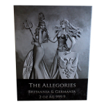 NEU* 2 oz Germania 2019 GERMANIA & BRITANNIA  Coin Card - Germania Mint  - Erstausgabe der Allegories