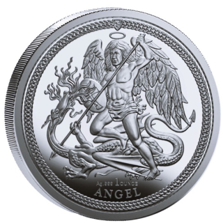 NEU* 1 oz Isle of Man 2025 BU - ANGEL ERZENGEL MICHAEL - Silber Serie Angel