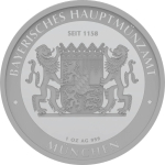 1 Unze Silber Deutschland 2025 BU - SCHLOSS NEUSCHWANSTEIN - BAYERN THALER - DEUTSCHE SILBERUNZE