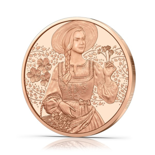 Österreich 10 Euro Kupfer 2025 - Aufdirndln – Leinen - 2025 - gschneizt & kampelt