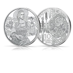 Österreich 10 Euro Silber 2025 - Aufdirndln – Leinen - 2025 - gschneizt & kampelt