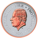 1 oz - KOOKABURRA 2025 ROSEGOLD - Australien - Native Impressions Super Incuse - 1 $