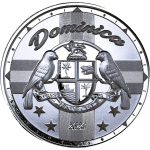 NEU*  1 oz Dominica 2024 Prooflike - WAPPEN / COAT of...