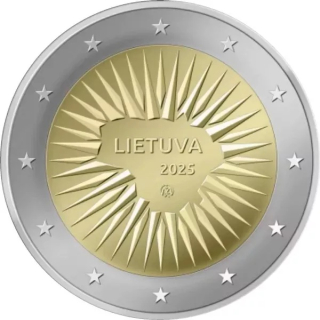 Litauen 2 Euro Verteidigung 2025