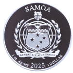 NEU * 1 oz Samoa 2025 Prooflike - GOLDEN EAGLE -...