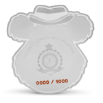 1 oz Niue 2025 Proof -  FOZZIE BEAR Disney Muppets -...