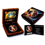 LETZTER** 1 oz Maple Leaf 2025 - TODESENGEL / ANGEL of DEATH -  ANGELS & DEMONS serie - Ewiger Kampf GUT vs. BÖSE  Serie Ausgabe 2 - Ruthenium / Palladium Color