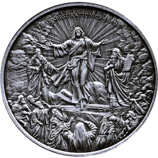NEU* 1 oz Niue 2025 BU - DIE WUNDER des JESUS CHRISTUS - Wonders of Jesus Christ - NEUE EXCLUSIVE SERIE STARTMOTIV - 2$