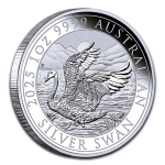NEU* 1 oz Schwan 2025 BU Australien - silber 1 AU$ -...