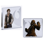 1 oz Star Wars 2025 Proof - Han Solo & Chewbacca -...