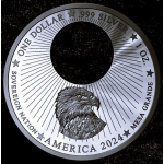 1 oz USA 2025 Mesa Grande COLOR Proof - STONEHENGE - Built by ALIENS - ALIENS bauten STONEHEDGE - Souvereign Nation - 1$