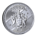 1 oz St.Kitts & Nevis 2024 BU Wappen Coat of Arms -...