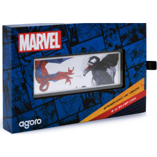 3 oz Niue 2025 Proof - Spider-Man VS Venom - Der Ultimative Kampf - 5 NZ$