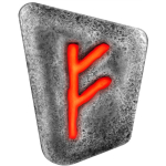 NEU *1 oz RUNEN Barren Germania - FEHU - Reichtum &...