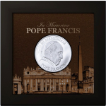 1 oz Cook Islands 2025 Proof - PAPST FRANZISKUS / POPE...