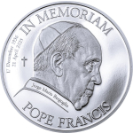 1 oz Cook Islands 2025 Proof - PAPST FRANZISKUS / POPE...