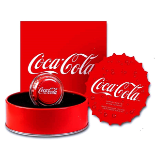 6 g Silber Niue 2025 Proof - COCA COLA - 1 NZ$ - Mach mal Pause & Trink Coca Cola