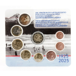 5,88 Euro Slowakei 2025 BU KMS Coin Card - Kursmünzensatz - Eishockey Europameisterschaft