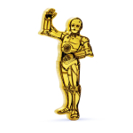 LETZTE* 1 oz Niue 2024 GILDED Proof -  C-3PO STAR WARS -...