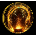 NEU** 1 oz USA American Eagle 2024 Color - MERLIN der...