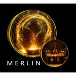 NEU** 1 oz USA American Eagle 2024 Color - MERLIN der...