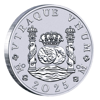 NEU* 1 oz Australien 2025 BU Proclamation Coin PILLAR Dollar - Silber 1AU$ - Perth Mint
