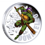 1 oz Tuvalu 2024 Proof - DONATELLO - Teenage Mutant Ninja...