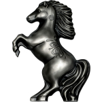 1 oz Mongolei 2026 Antique 3-Dimensional - Jahr des...