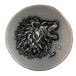 1 oz Cook Islands 2025 Antique - DER LÖWE des Gottes...