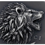 1 oz Cook Islands 2025 Antique - DER LÖWE des Gottes...