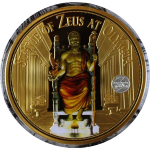 7 x 110 g = 770 g Kupfer Proof Gilded - Die Sieben Weltwunder der Antike - The Seven Wonders of the Ancient World - Color