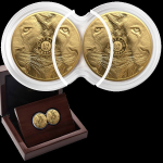 1/2 Unze Goldsatz Big Five Serie III (2.) - Löwe-...