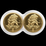 1/2 Unze Goldsatz Big Five Serie III (2.) - Löwe-...