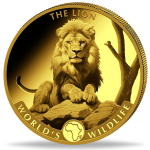 1 Oz Gold Kongo 2025 Proof - LÖWE - LION - Worlds...