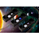 3 x 2 oz Ghana 2025 Solarsystem SET - MOND + SATURN +...