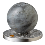 3 x 2 oz Ghana 2025 Solarsystem SET - MOND + SATURN + NEPTUN  - 5 Cedis - Solar System  - VORVERKAUF Lieferung Juli 25