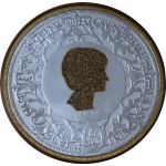 10 oz Kupfer Gilded Color Proof - LADY DIANA