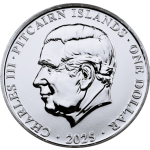 NEU* 1 oz Pitcairn 2025 BU - FLAMMEN-KAISERFISH - Flame...