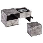 50 g Kamerun 2025 Antique Finish - NANTAN Meteorite Geography - Silber 1000 Francs