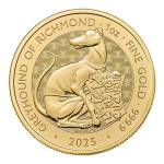 NEU* 1 oz Gold UK 2025 BU - GREYHOUND of Richmond -...