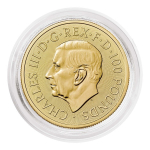 NEU* 1 oz Gold UK 2025 BU - GREYHOUND of Richmond - Königlicher Windhund - Royal Tudor Beasts - Großbritannien Gold 100Pfd.